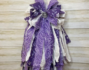 Purple Rag Bow,