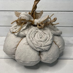 Natural looking pumpkin, Thanksgiving Decor image 3