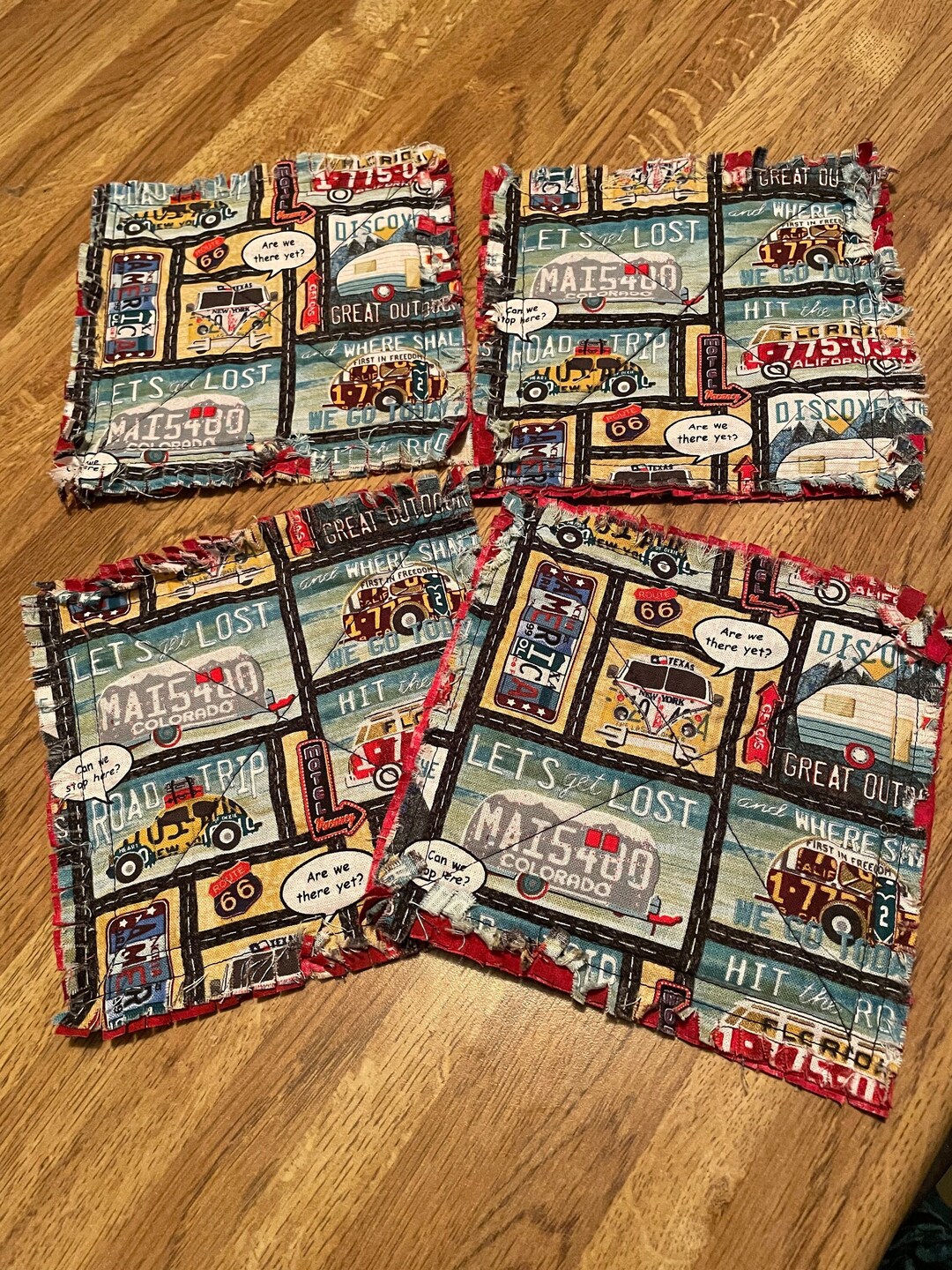 Set De 4 Posavasos FiberLok – Diseño Pendleton Papago Park – Arte Nativo Americano Para Tu Hogar