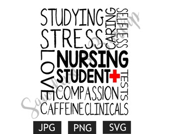 Download Nursing Student Svg Etsy