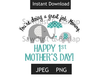 Download 1st Mothers Day Svg Etsy