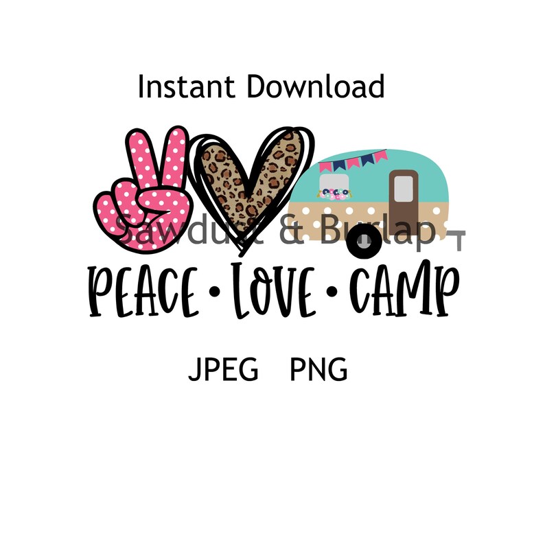Free Free 177 Peace Love Camping Svg Free SVG PNG EPS DXF File