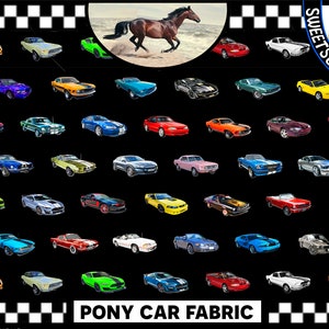 Ford Mustang Fabric 