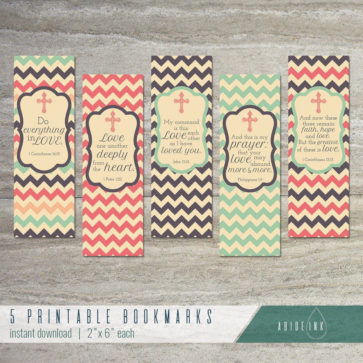 inspirational printable bookmarks scripture bookmark etsy