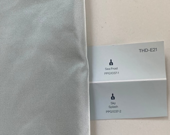 Pale Blue Silk Taffeta Fabric: 54&quot; Wide, Drapery & Dress Material
