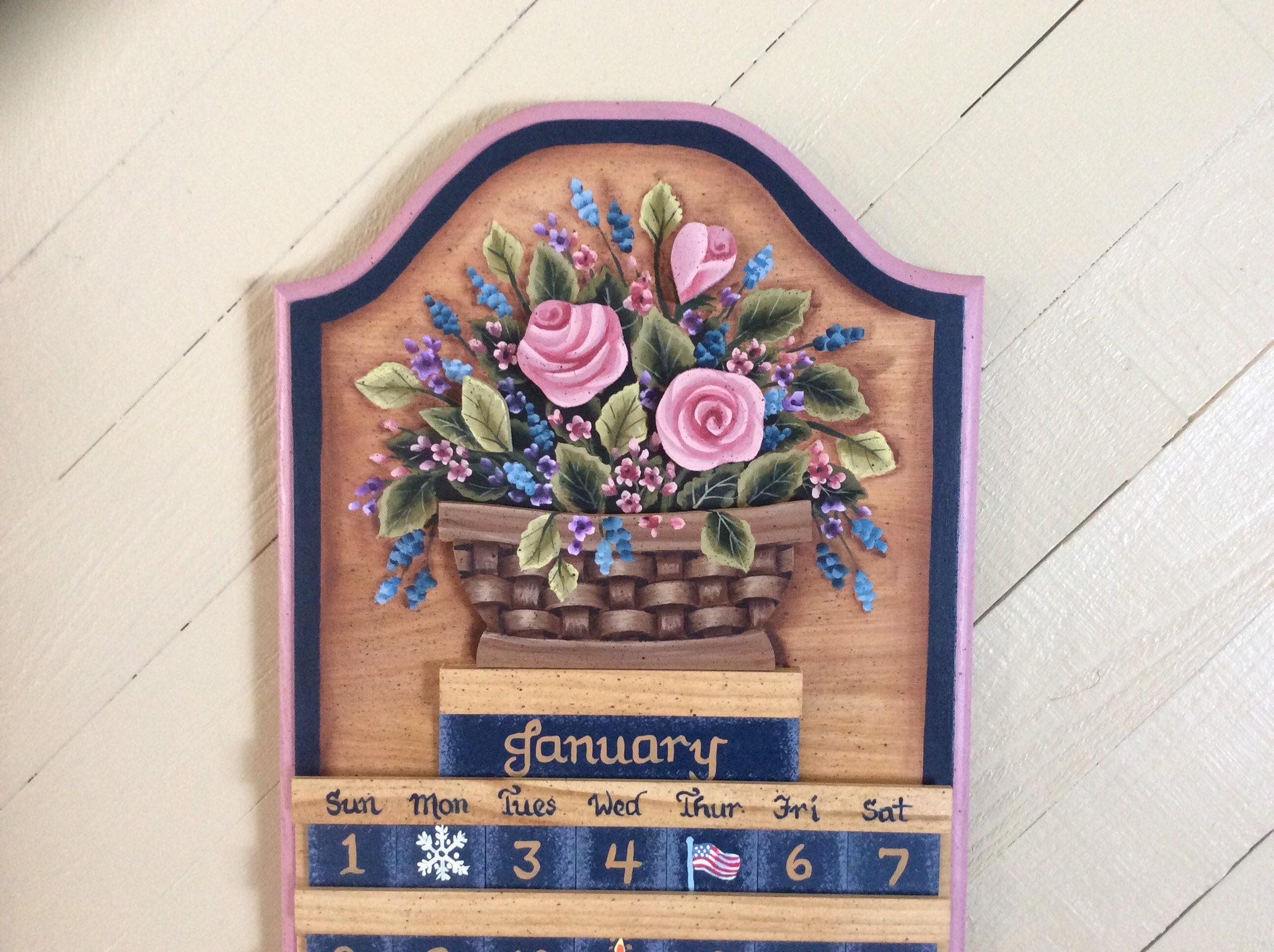 Custom Perpetual Calendar Design your colors Made to order Etsy Custom Perpetual Calendar Design your colors Made to order Etsy