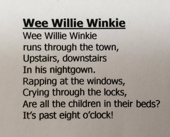 Wee willie winkie pyjamas hotsell