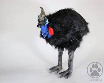 Cassowary Artdoll OOAK.