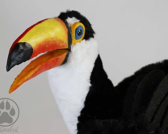 Toco Toucan poseable artdoll