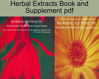 Flash Drive Containing Rare Herbal Extracts Books on pdf Tinctures Herbalism
