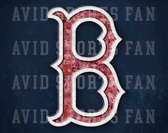 Boston Red Sox Baseball Art Print