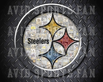 Pittsburgh Steelers Art Print 10x20 - Etsy