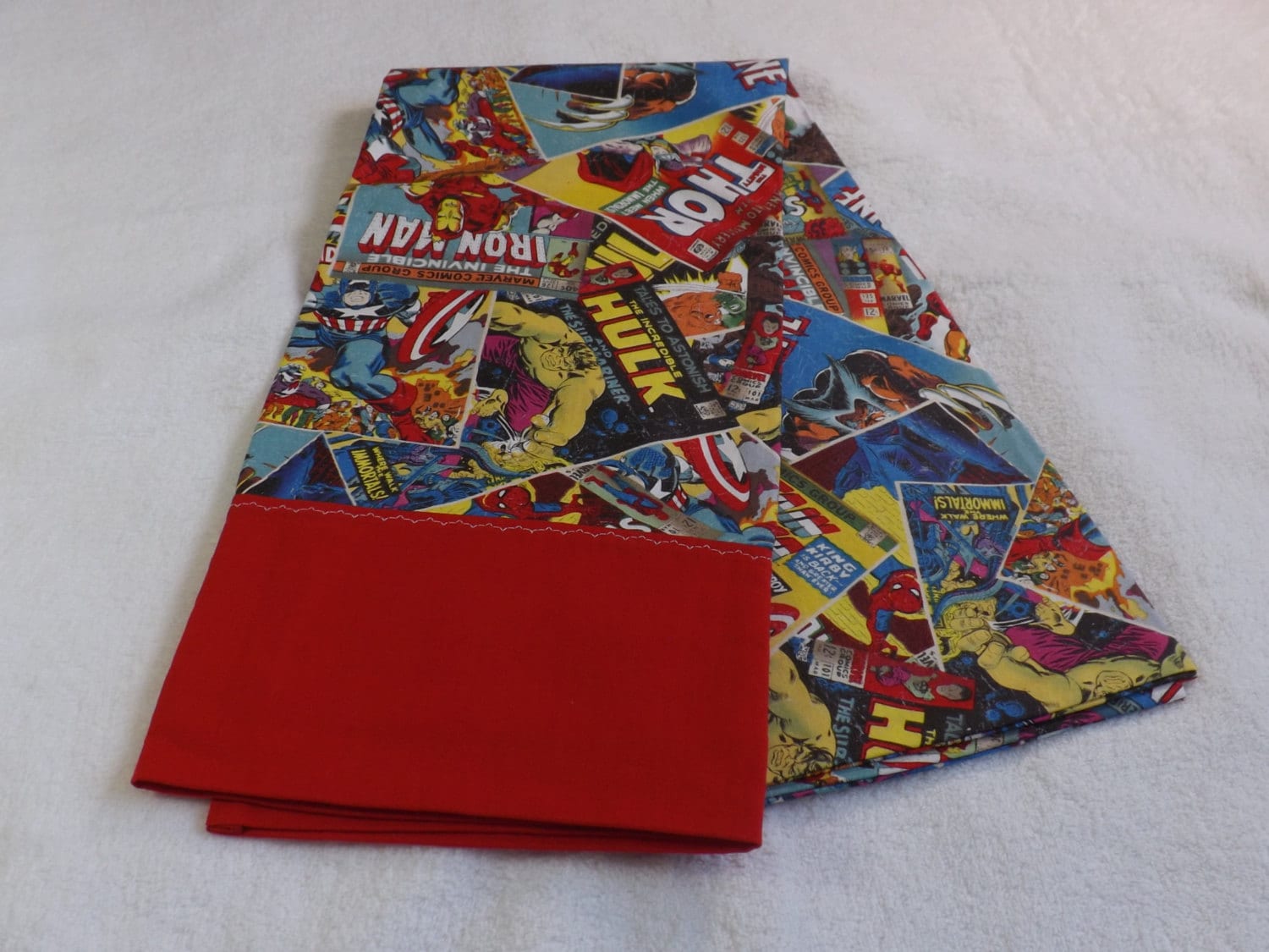 Sheets & Pillowcases Marvel Comic Book Cover Pillowcase Pillowcases