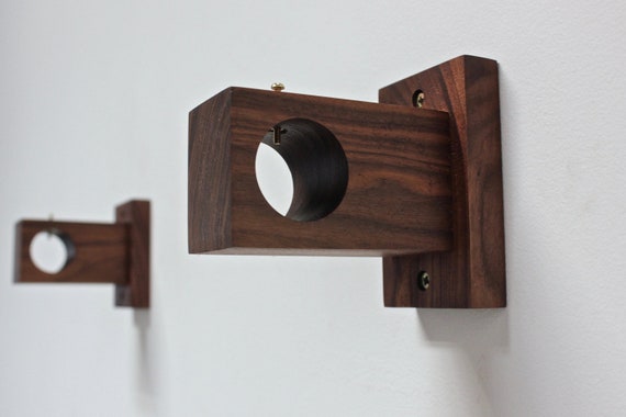 wood curtain rod home depot