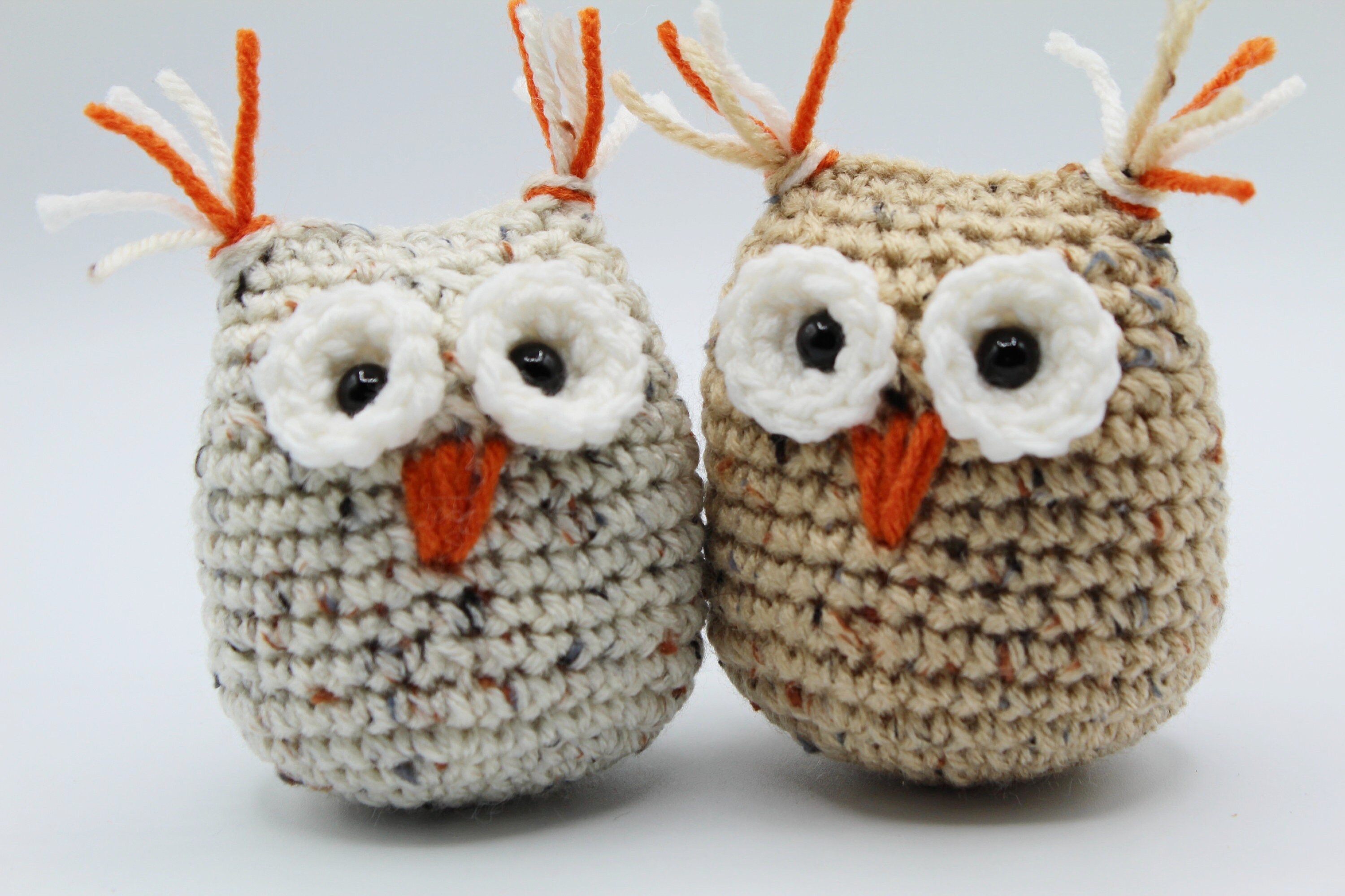 Crochet Owl- Stuffed Handmade Owl- Amigurumi- Plush Owl- Autumn Decor- Teacher Gift