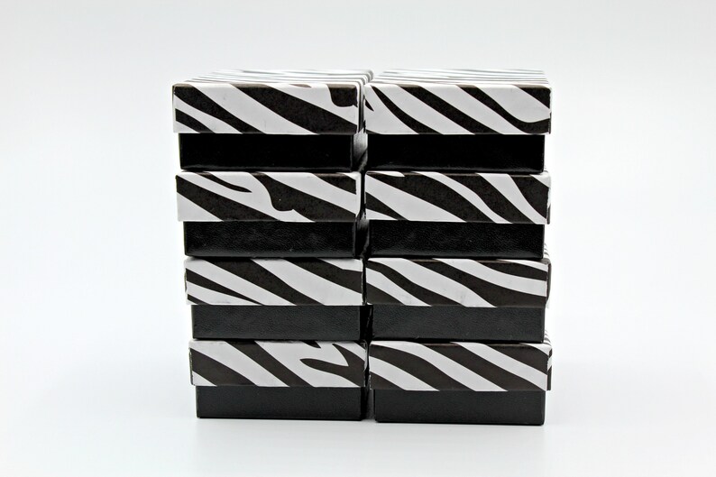 Zebra Print Storage Box With Lid Gift Boxes Kraft Jewelry Etsy Ireland
