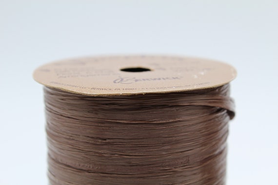 Synthetic 2024 raffia ribbon
