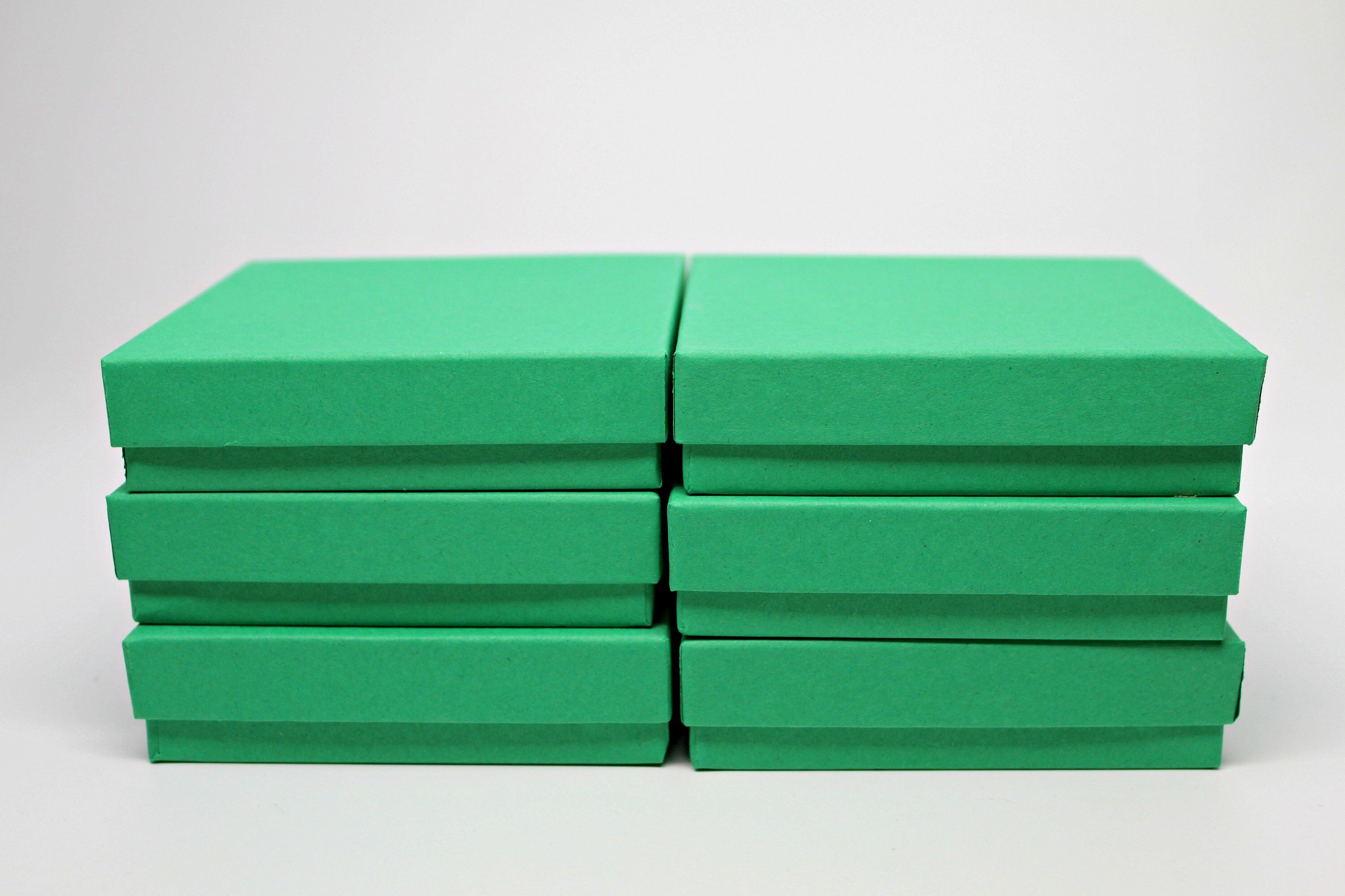 Kraft Jewelry Boxes with lids White Gift or Display Box Etsy