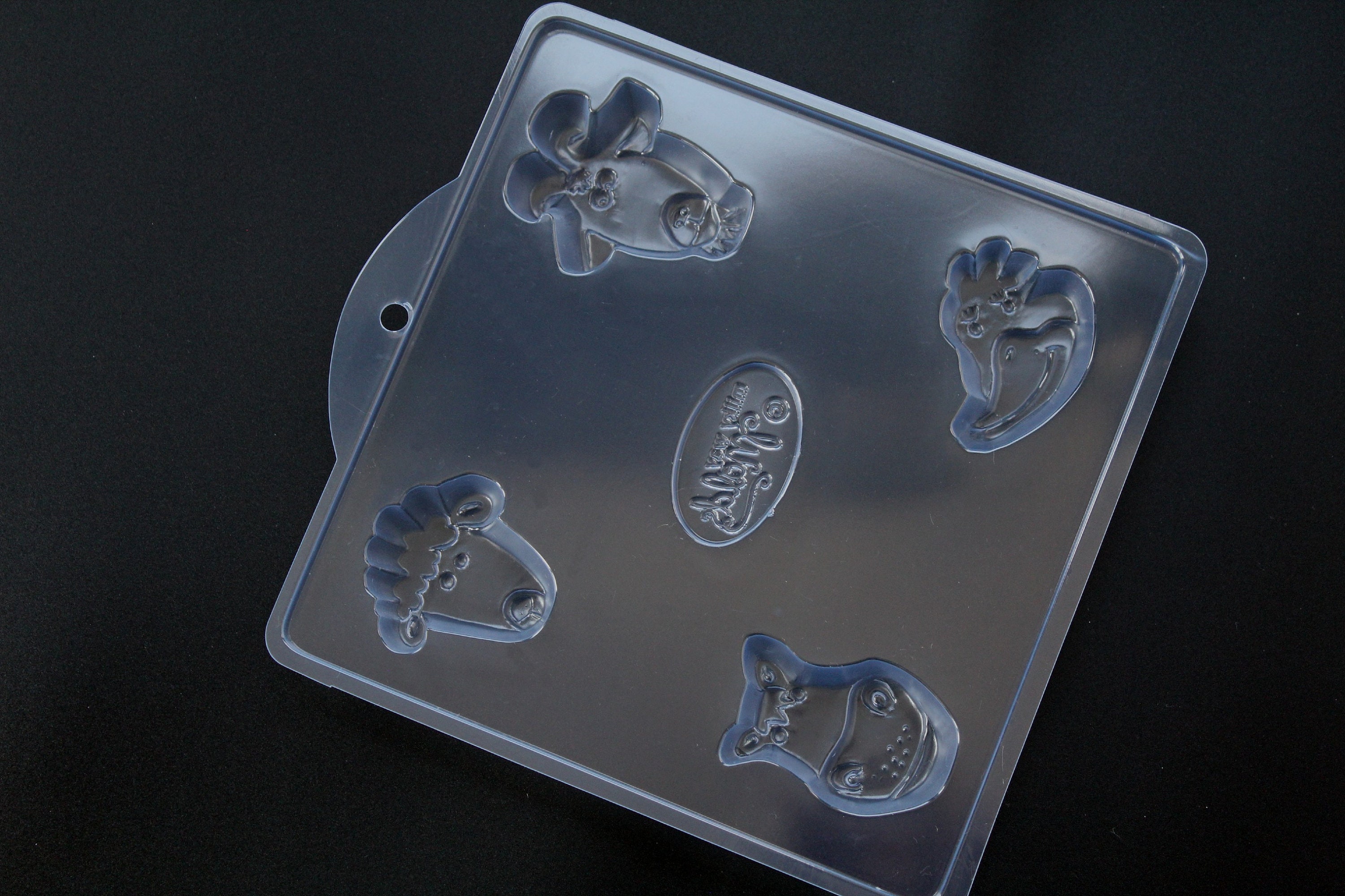 Soap Molds- Milky Way Animal Molds- set of 2 molds- lightly used