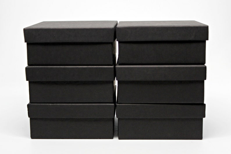 Purple Kraft Jewelry Boxes With Lids Small Gift or Display Etsy