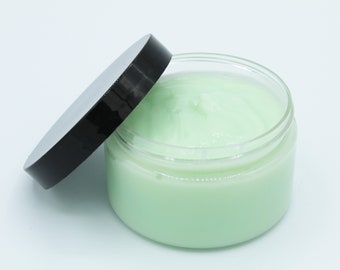 Lotion- Handmade Moisturizer- Sunflower Oil Hand and Body Lotion- Lemongrass Calla Lily Verbena Scented- Moisturizing Lotion- 4 oz jar