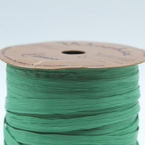 Oatmeal Matte Raffia Ribbon 1/4" X 100 Yards