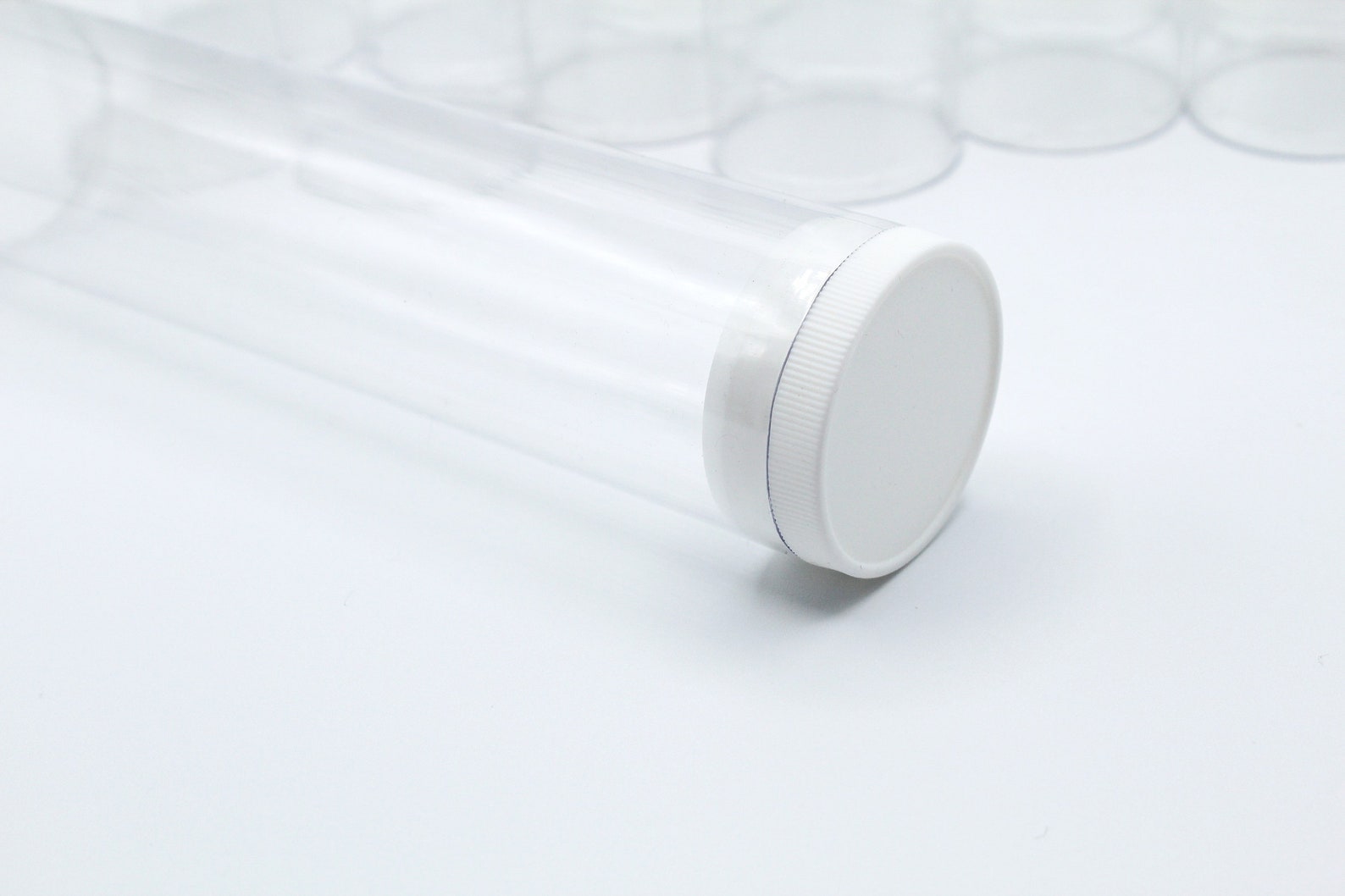 Bath Salt Tubes 6 Oz Plastic Salt Container Includes Caps Etsy