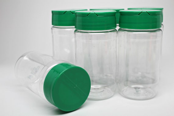 1pc Clear Plastic Shaker Bottle