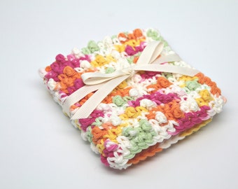 Wadenkleidung häschen-Baumwoll-Washkutth-Makeup Washcloth-Peating Washcloth-Face Scrubbie-multi