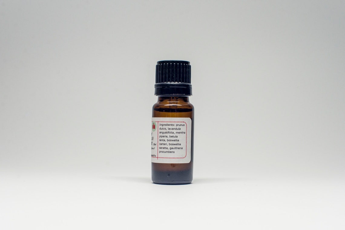 Headache Relief Treatment Oil Organic Natural Massage Oil Etsy