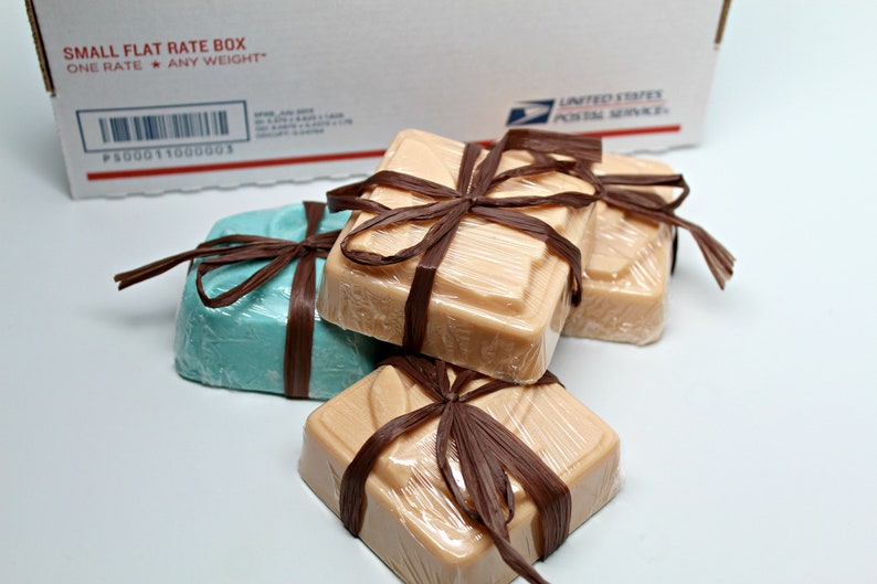 Discount Soap Multiple Bars of Handmade Soap in a Small Flat Etsy