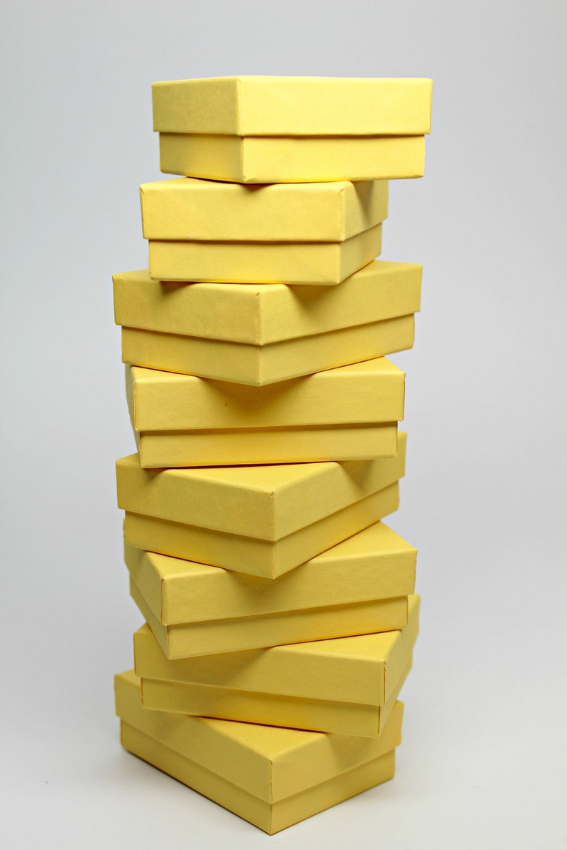 kraft storage box with lid