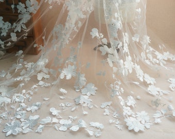 wedding lace fabric by the yard