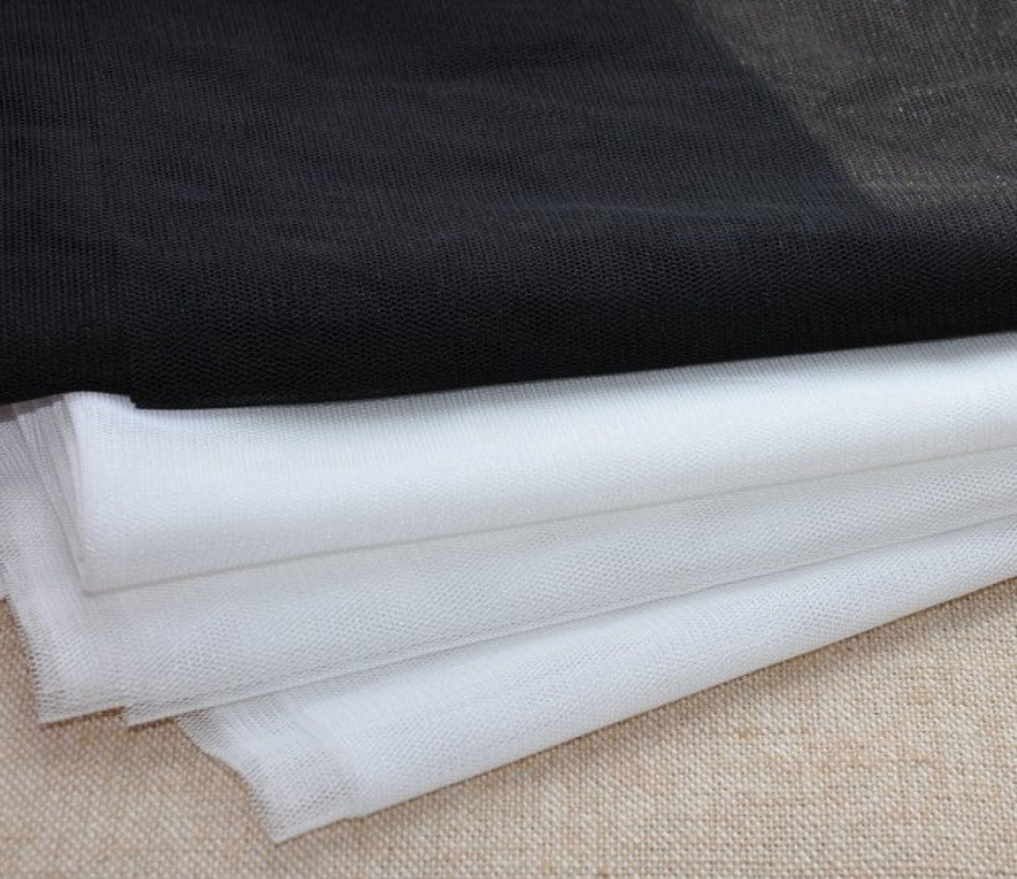 59 Wide Soft Tulle Fabric Bridal Veil Lace Tulle Gauze Etsy