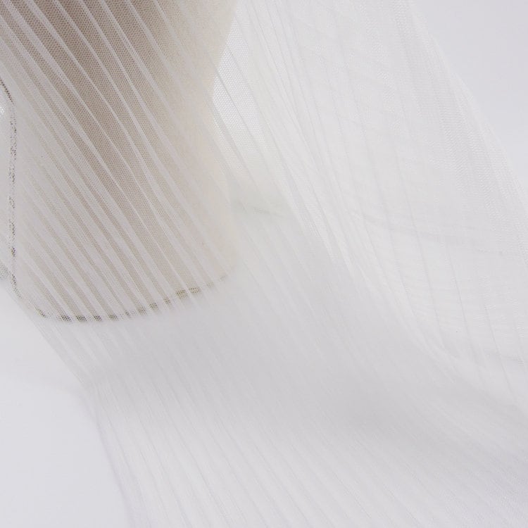 Dense Ruffled Lace Fabric, Soft Pleated Tulle Lace Fabric for Cupcake ...