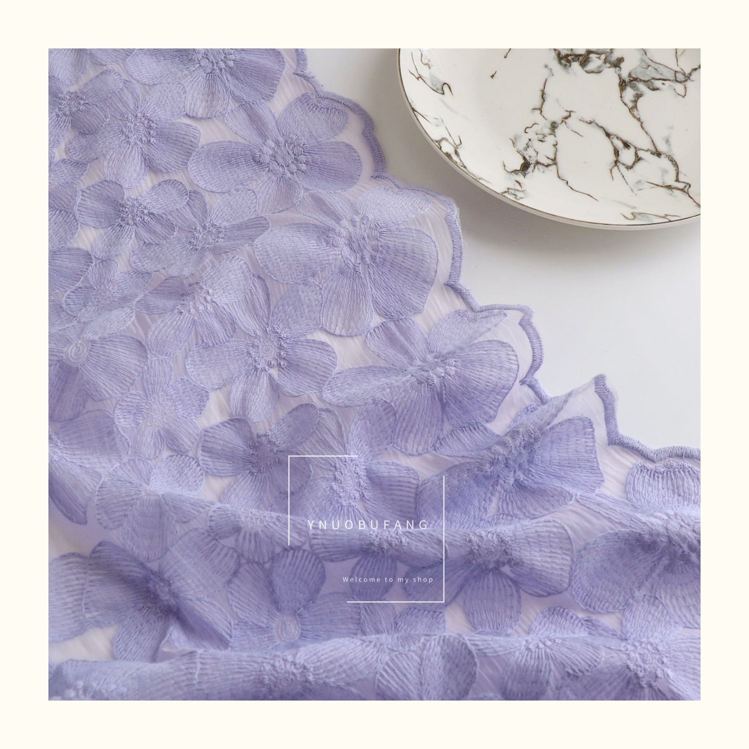 1/3/5 s Tessuto di Pizzo Ricamato Artigianato Fai-da-Te Cucito Decorazione Accessori per Indumenti Nappa Pizzo Fettuccia Nastro-Viola-5 s