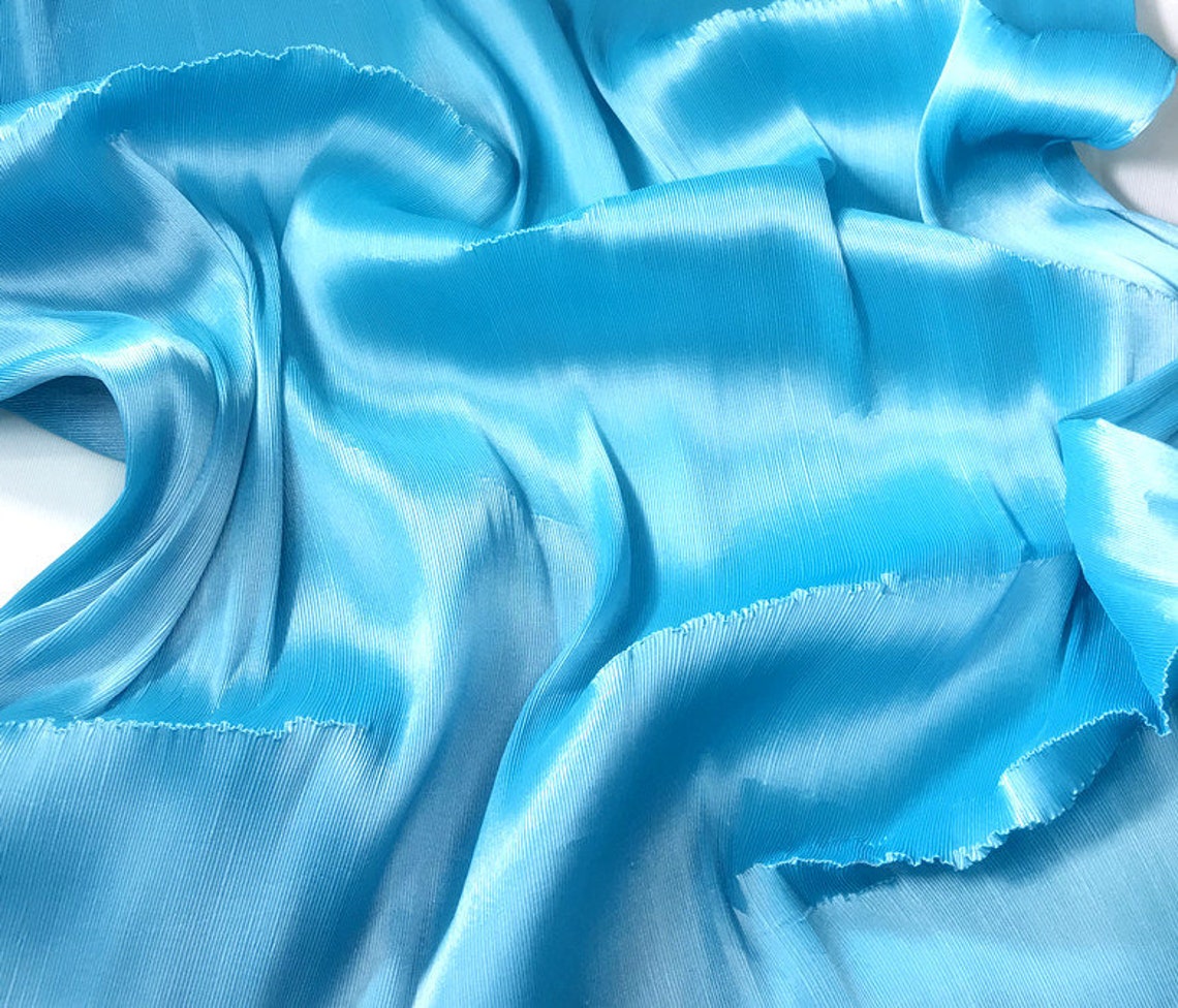 Stiff Ruffled fabric Pleated Texture Bridal gown fabric For | Etsy