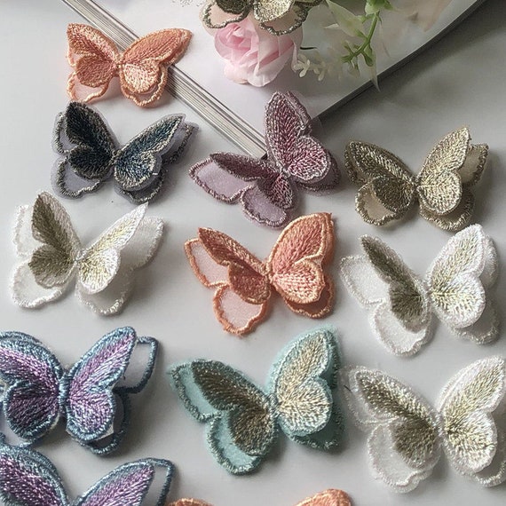 Lace butterfly appliques online