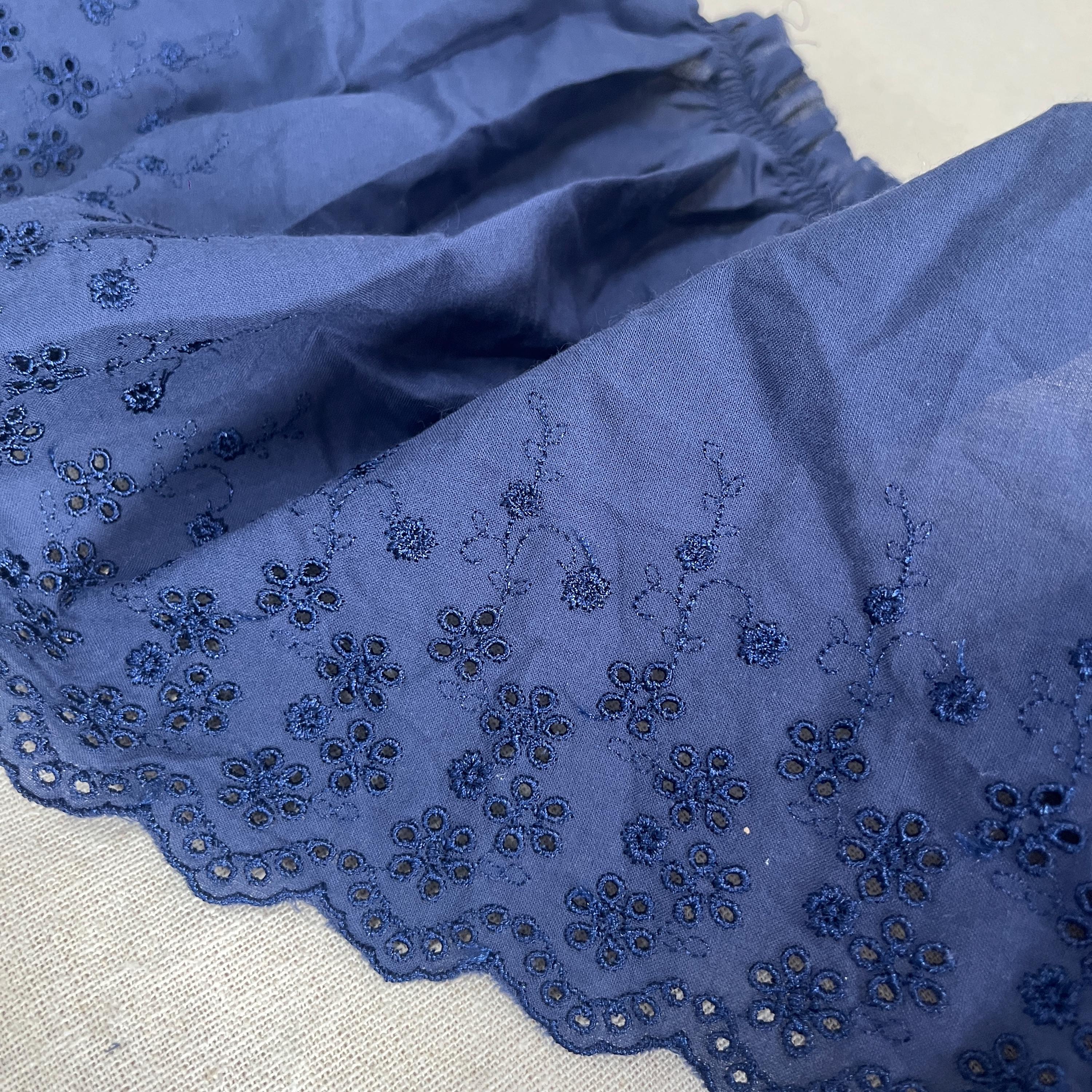 Lot De 24 écussons En Dentelle Blanche En Organza Brodé Papillon