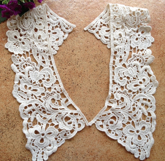 Lusso 3D pzzo Fore Floreale Applque Fore Pzzo Tessuto Per - Etsy