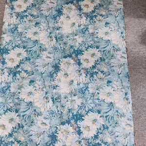 Vintage Floral Jacquard Fabric, Oil Painting Style Flower Venice Fabric, For Boho Dress, Cottagecore Clothing, Coat, Rug, DIY Bag Material image 9