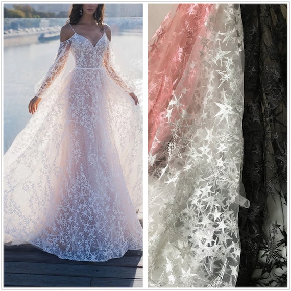 Illusion lace fabric discount