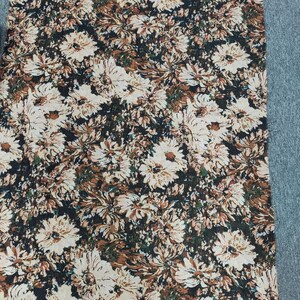 Vintage Floral Jacquard Fabric, Oil Painting Style Flower Venice Fabric, For Boho Dress, Cottagecore Clothing, Coat, Rug, DIY Bag Material image 20