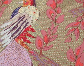 A Wandering Mind Bird 100% Cotton Quilting Weight Fabric  free shipping