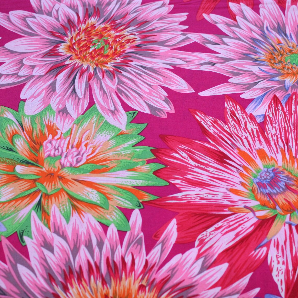 Kaffe Fassett Collective House Leeks Cotton Quilting Clothes Fabric ...
