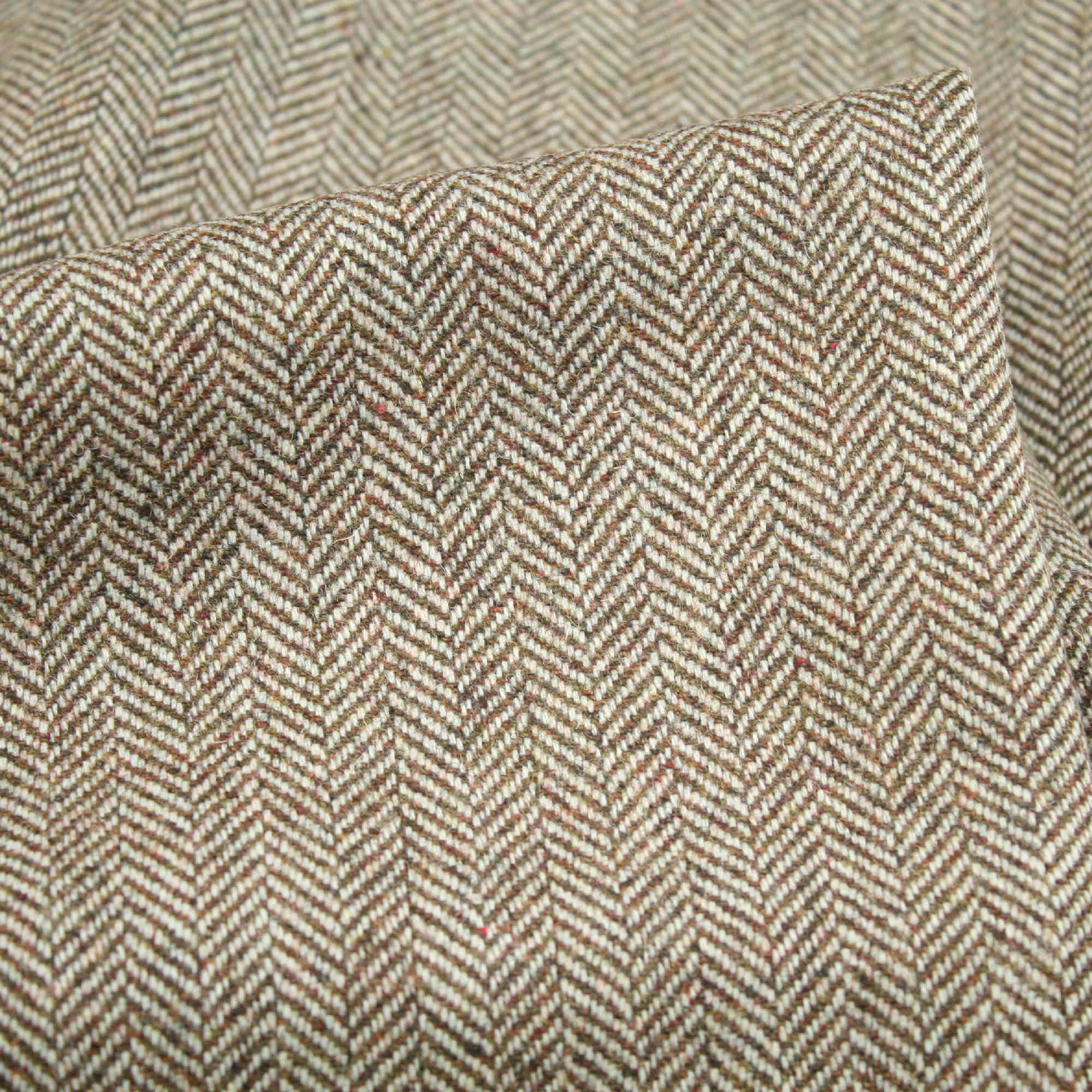 Herringbone 50 Wool Blend Tweed Upholstery Fabric Sofa Etsy