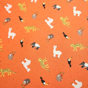 Lewis and Irene Small Things World Animals 100% Cotton Quilting Clothing Fabric 89cm x110cm FREE SHIPPING