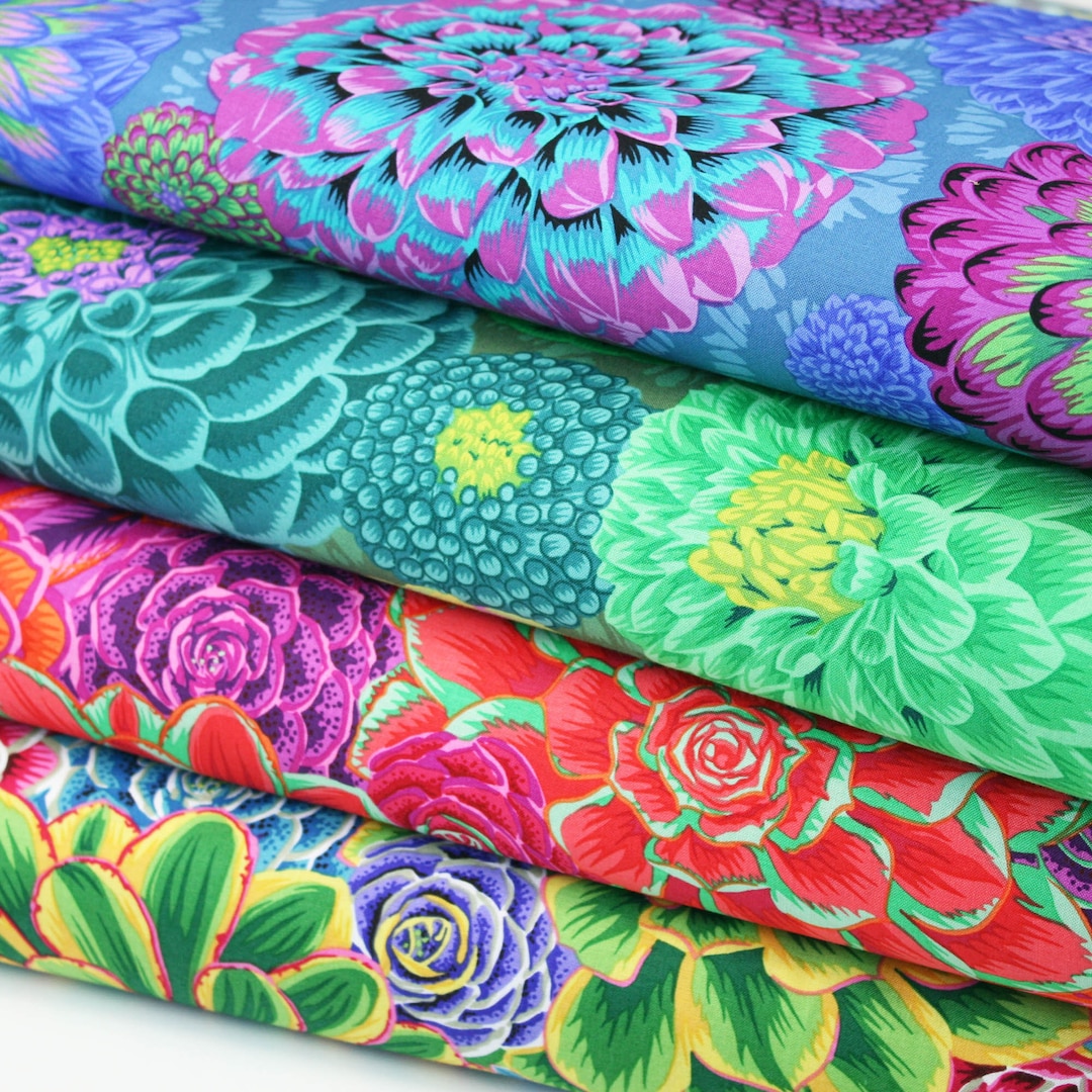 Kaffe Fassett Flora House Leeks 100% Cotton Quilting Craft Clothing ...