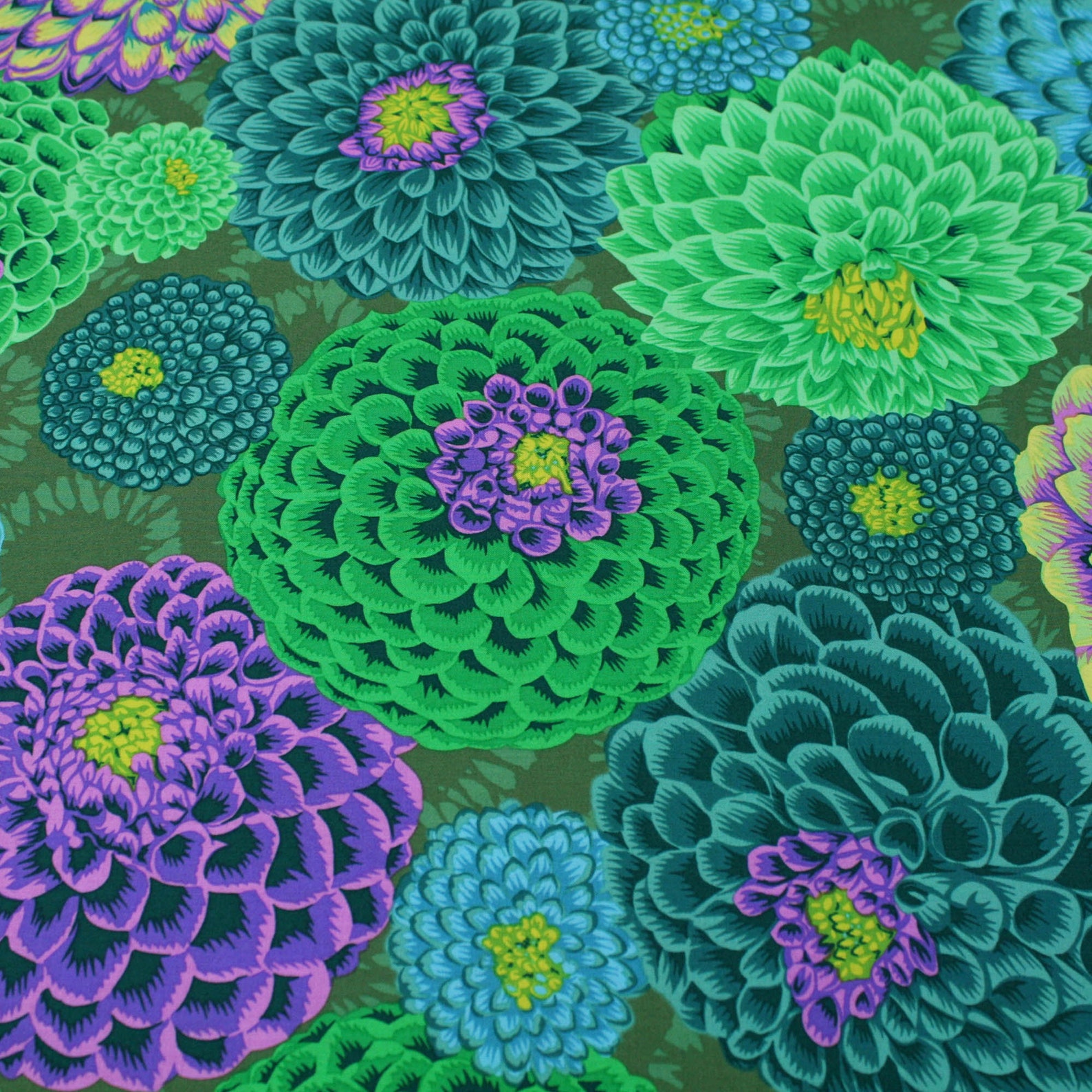 Kaffe Fassett Flora House Leeks 100% Cotton Quilting Craft Clothing ...