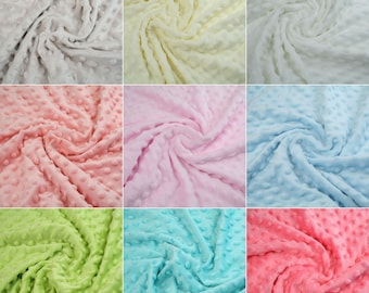 Soft Fabric, Plush Fabric, Blanket Fabric, Smooth Soft Fleece Solid Plain  Fabric Meter/ Yard 